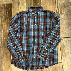 Classic Blue Plaid Boy's Shirt from crown & ivy